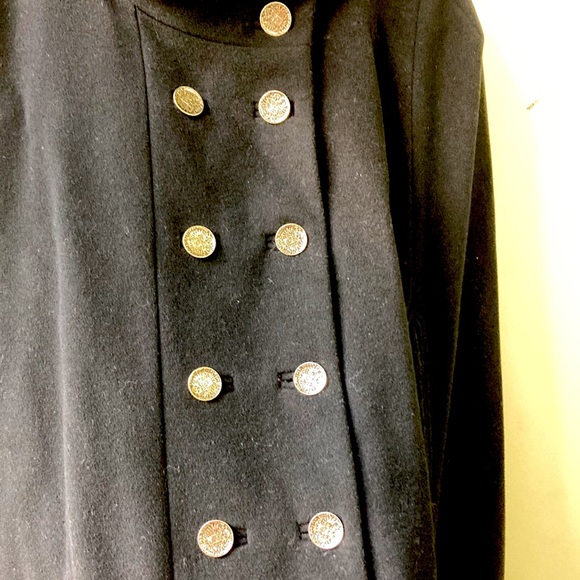 VTG MARVIN RICHARDS WOOL CASHMERE WINTER CAPE COAT JACKET SZ MED EX COND - Picture 5 of 13